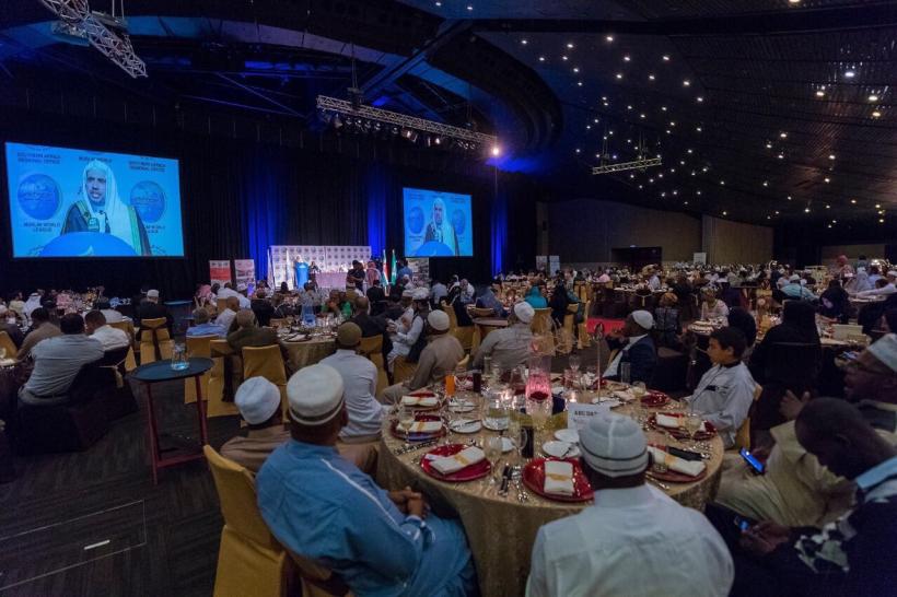 His Excellency-Secretary General talking in Durban's MWL conference "Isolation creates Hatred & generates extremism & counter-extremism"