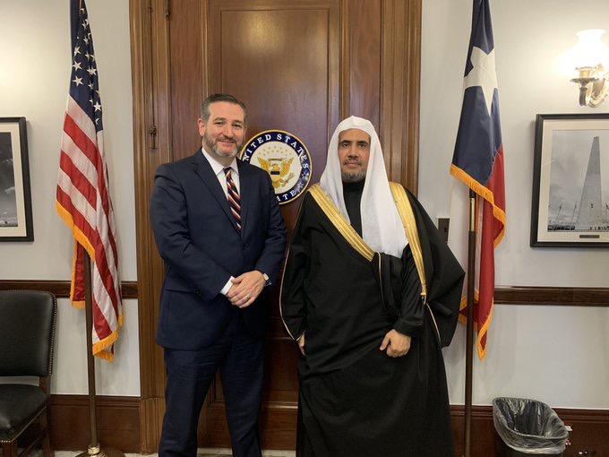 HE Dr. Alissa meets Senator TedCruz, the former US presidential candidate