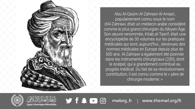 Al-Zahrawi, connu comme le « père de la chirurgie moderne »