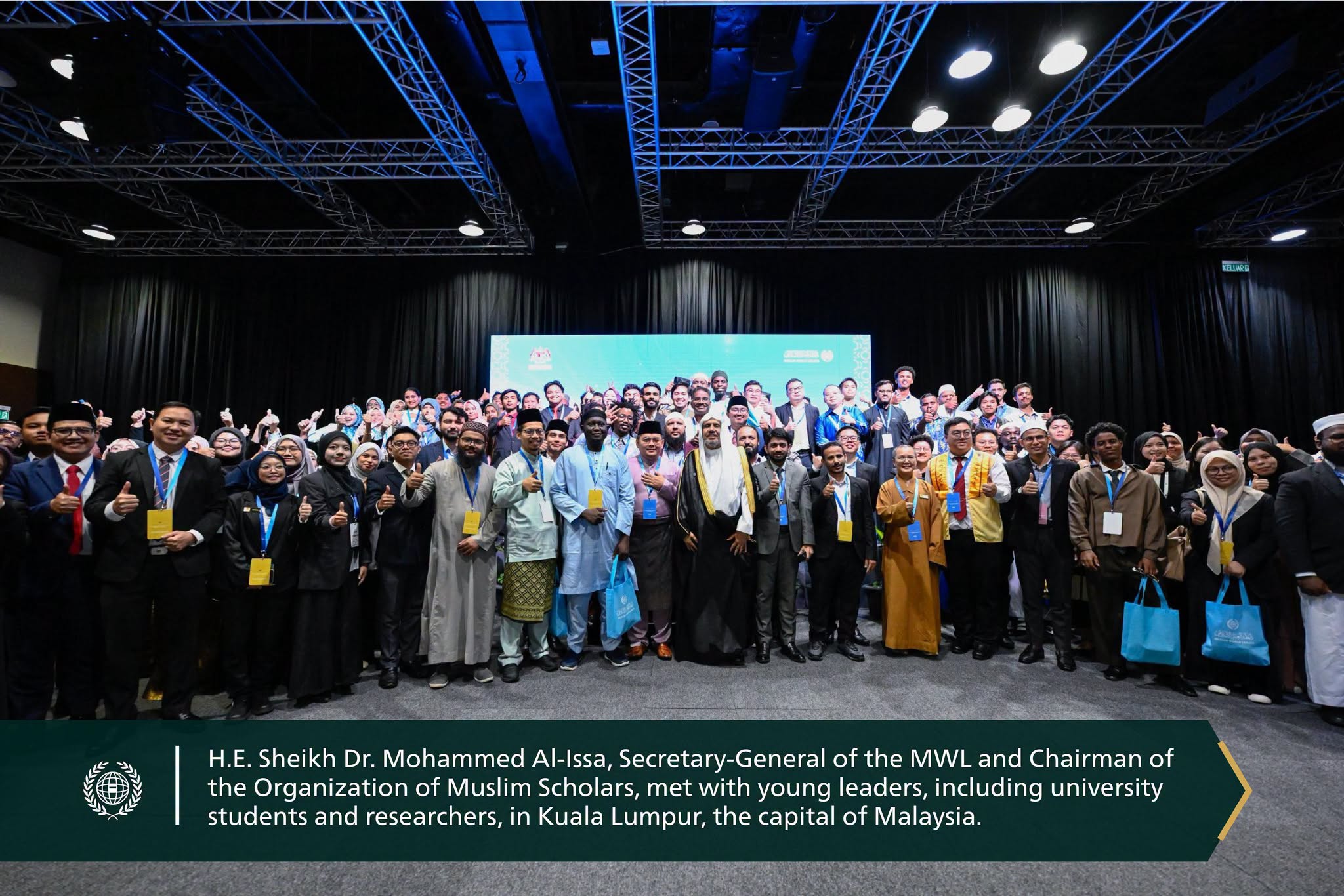 The Muslim World League is committed to empowering youth through legitimate means, recognizing their vital role in development and nation-building