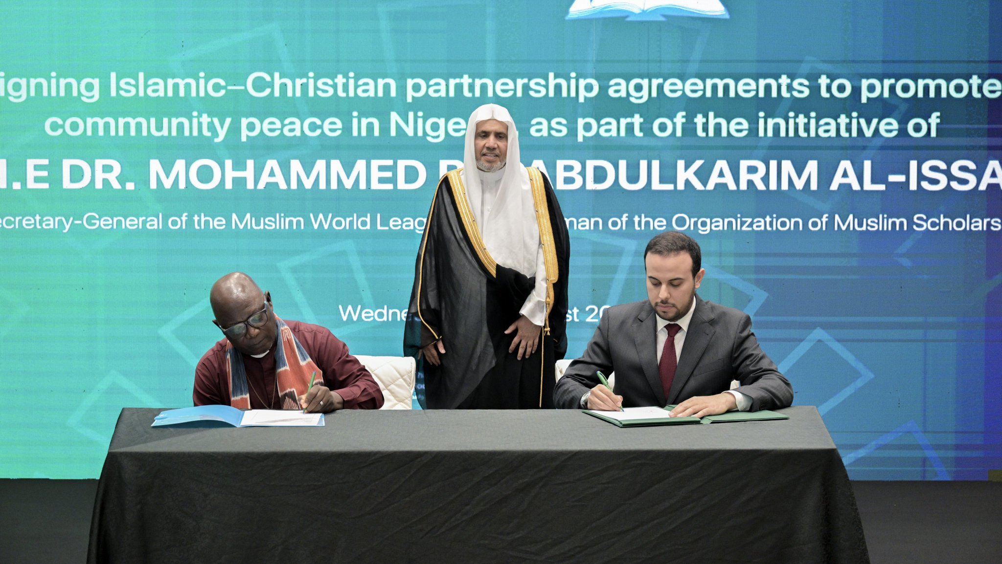 The “Islamic-Christian Agreements,” signed as part of the Muslim World League’s initiative for social peace in West Africa, open a new chapter of partnership among leading Muslim and Christian leaders and organizations active in Nigeria