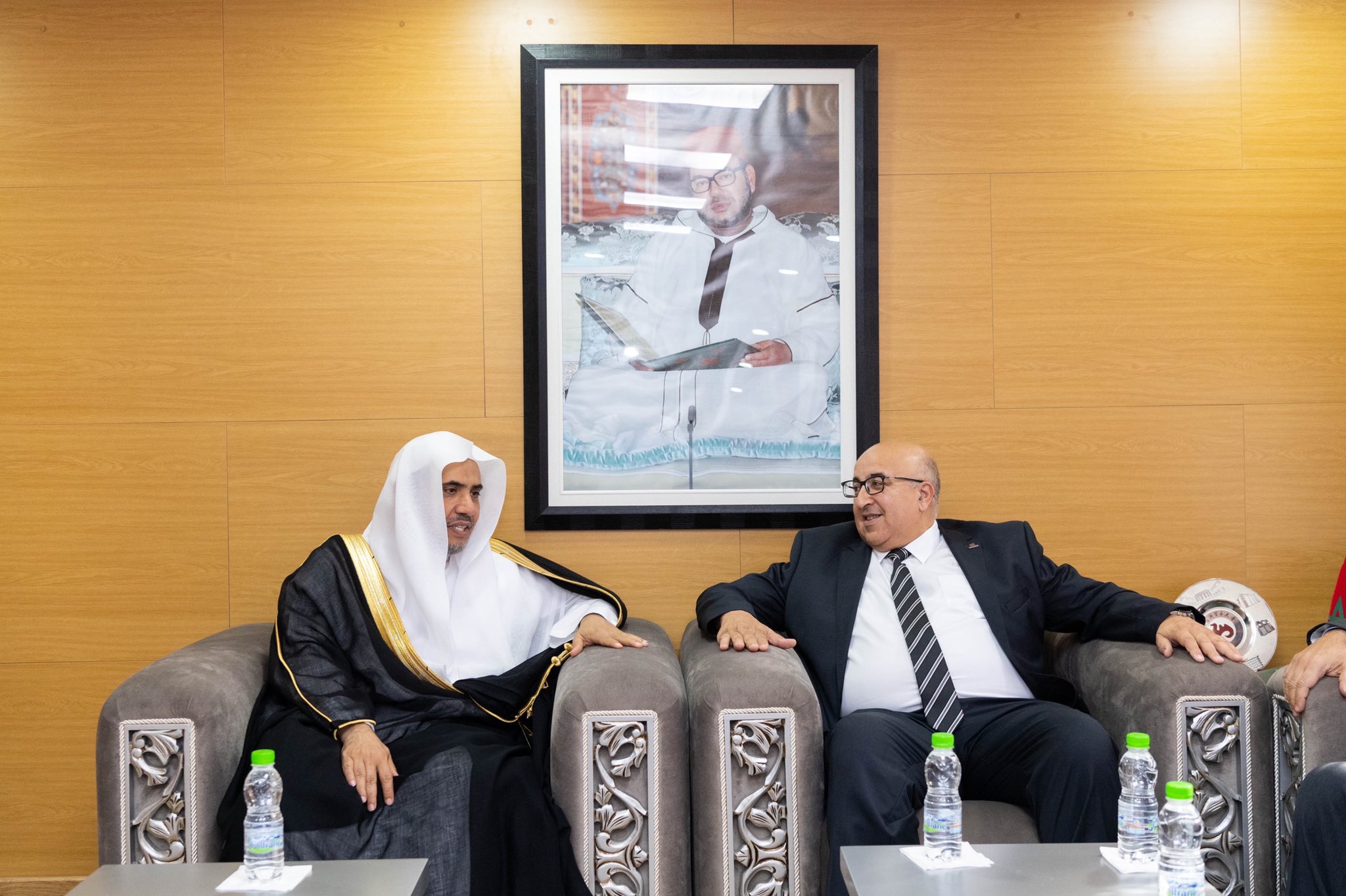 Le doyen de l’université « Mohamed 5 » au Maroc célèbre la visite du cheikh D. Mohammad Alissa.