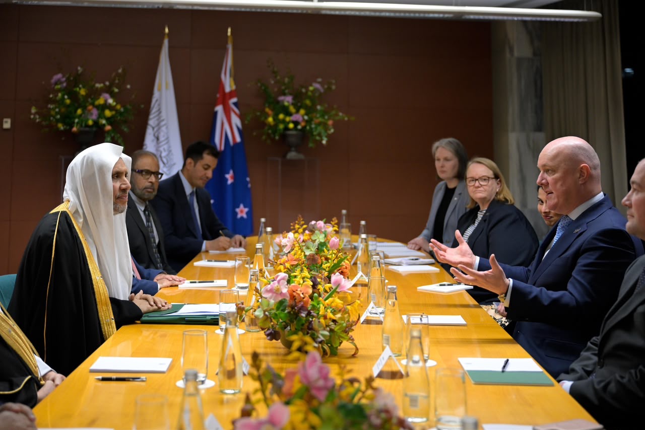 The Governor-General and Prime Minister of New Zealand Receive the Secretary-General of the Muslim World League