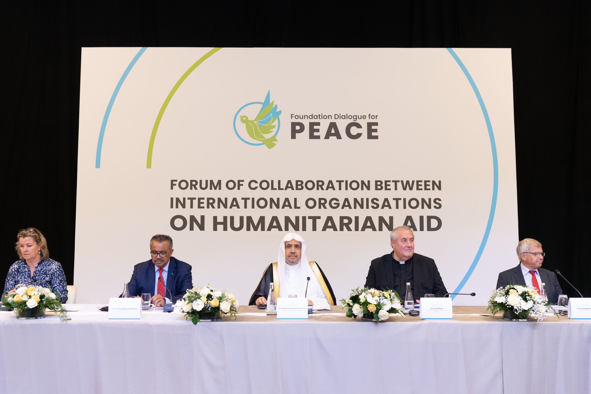 A Genève MohammadAlissa a été l’invité d’honneur du forum «La coopération entre les organisations internationales dans le domaine humanitaire» en présence des plus grands responsables