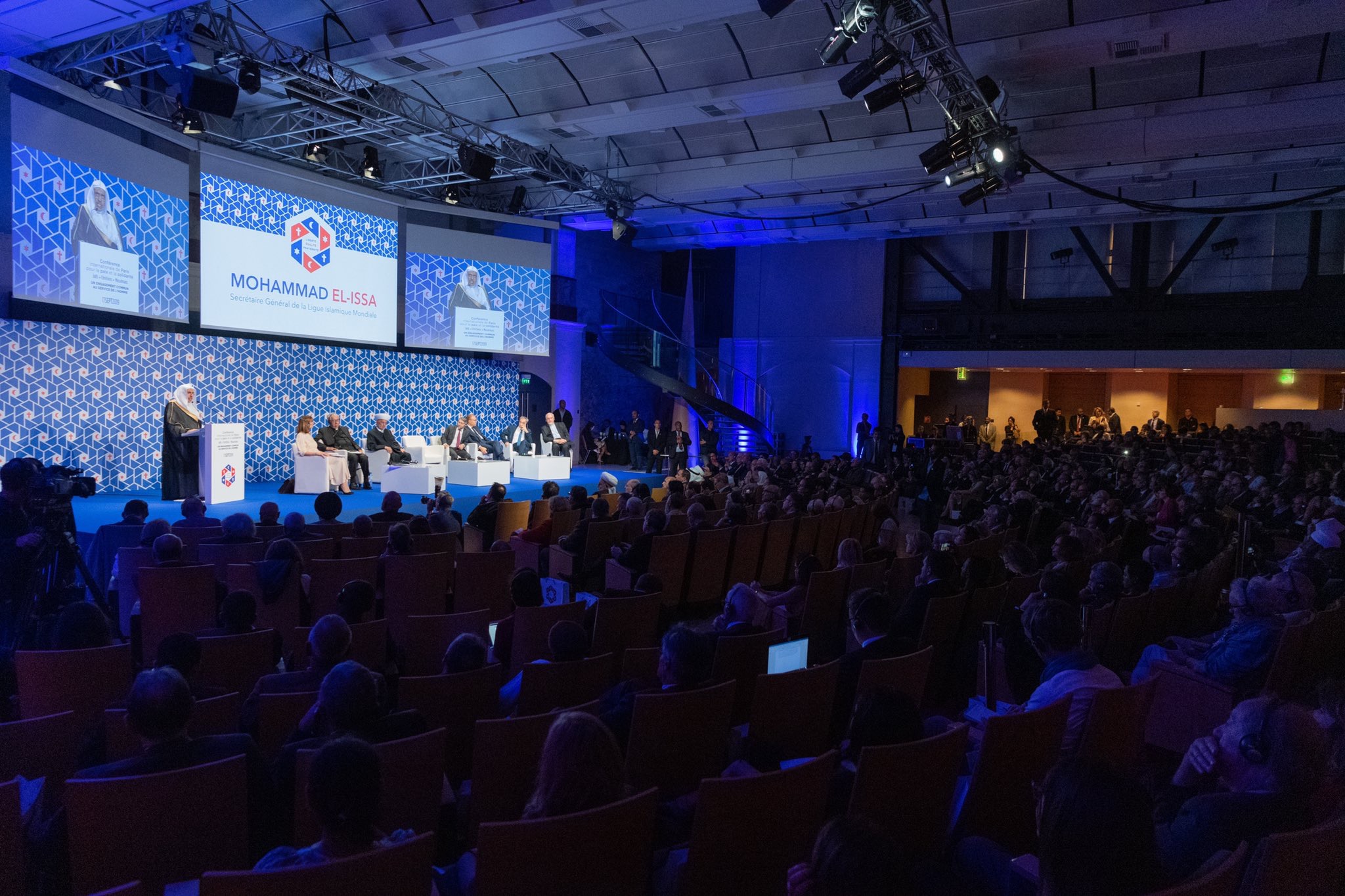 Avec une participation française officielle, se sont réunis ensemble les responsables religieux juifs et chrétiens tous dogmes confondus au congrès de la Ligue Islamique Mondiale Paix Solidarité.