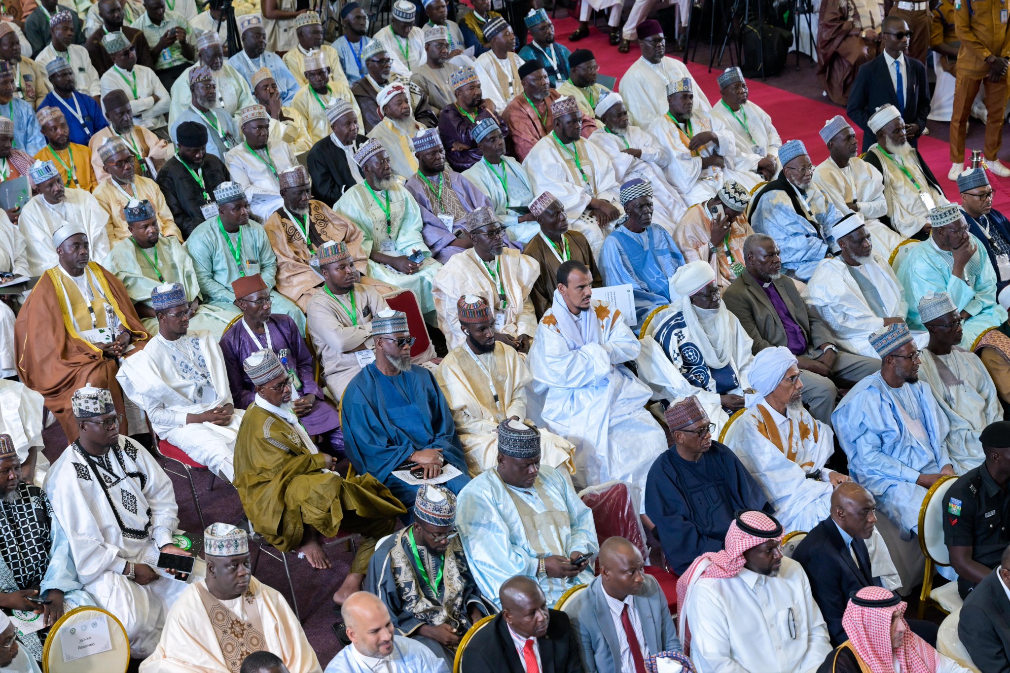 Photos from the international conference held in Abuja, the capital of Nigeria, under the patronage of H.E. the President, and with the participation of H.E. Sheikh Dr. Mohammed Al-Issa, regarding the MWL’s initiative on “Social Peace in West Africa”