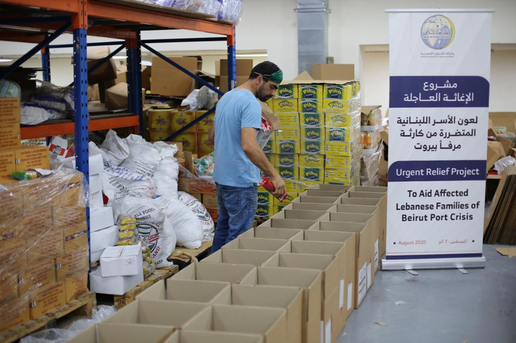 Cette semaine, la LIM a initié la première phase de son plan de secours au Liban, par une distribution de paniers repas, aux personnes touchées par l’explosion du Port Beyrouth.