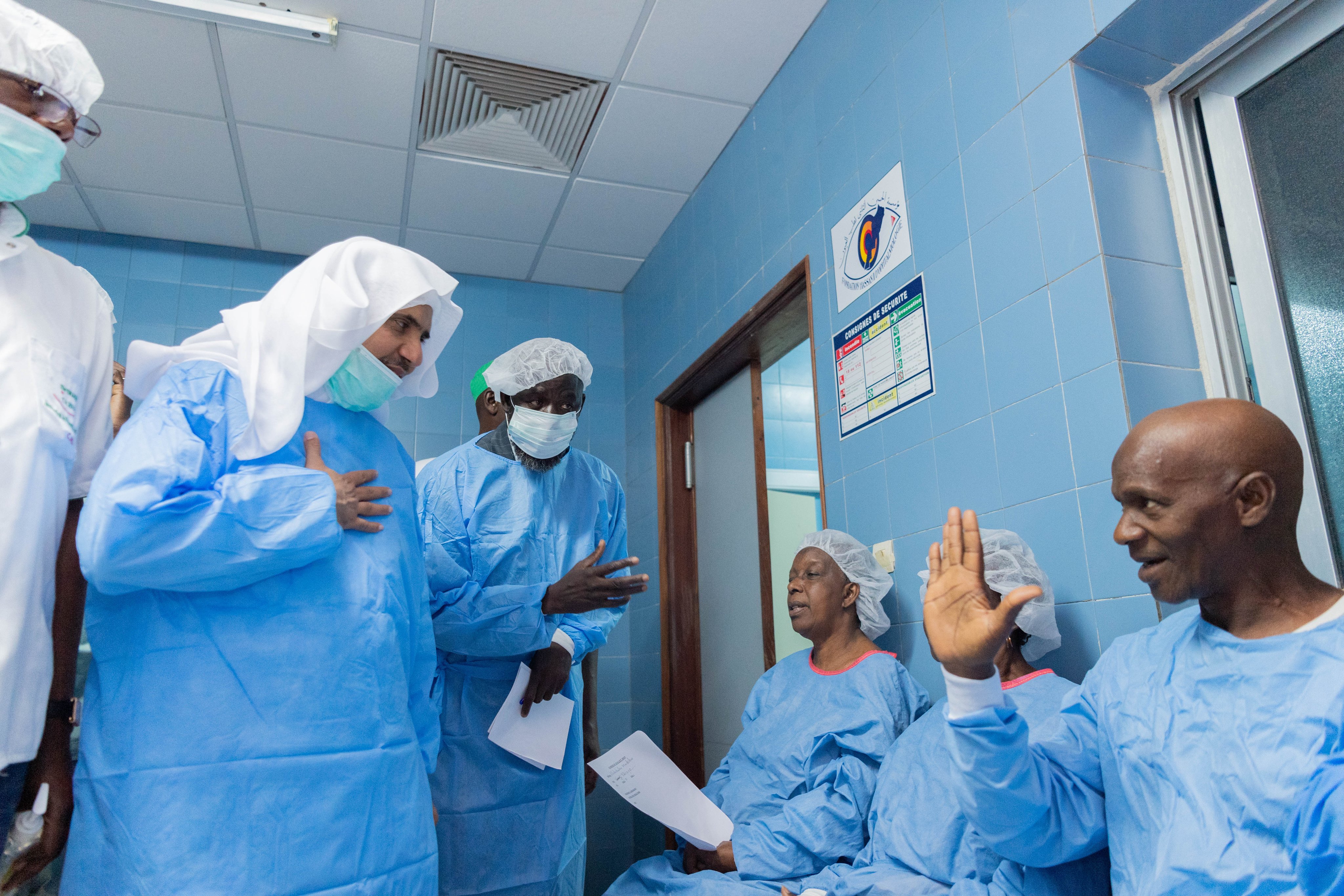 Access to healthcare is a key humanitarian priority for MWL