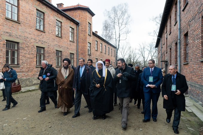 HE Dr. Mohammad Alissa led the largest delegation of Muslim officials to Auschwitz: By paying tribute to the victims of the Holocaust