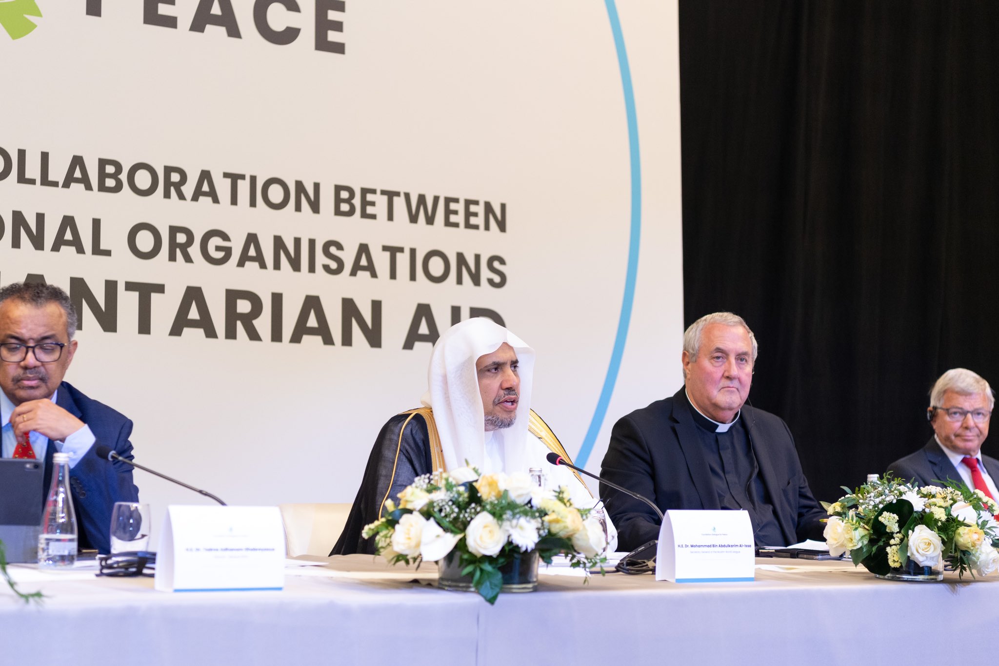A Genève MohammadAlissa a été l’invité d’honneur du forum «La coopération entre les organisations internationales dans le domaine humanitaire» en présence des plus grands responsables