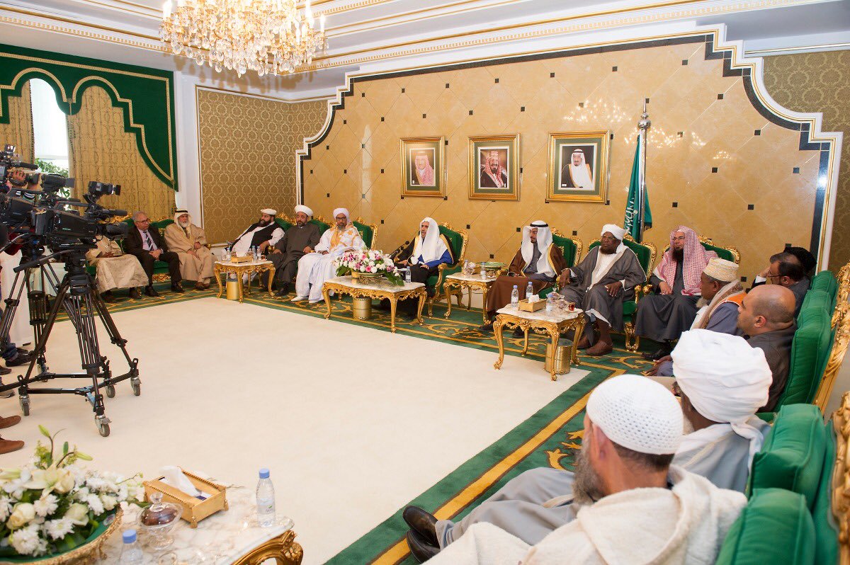 HE the SG meets guests of the National Festival for Heritage and Culture"Our motto is Islam 4 all; we fight Islamophobia in the best manner"