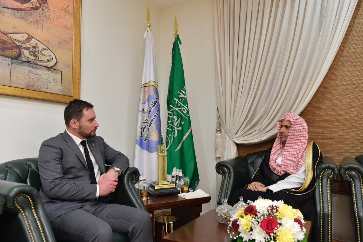 Dr.Alissa received Mr. James Monroe, New Zealand's Ambassador to KSA