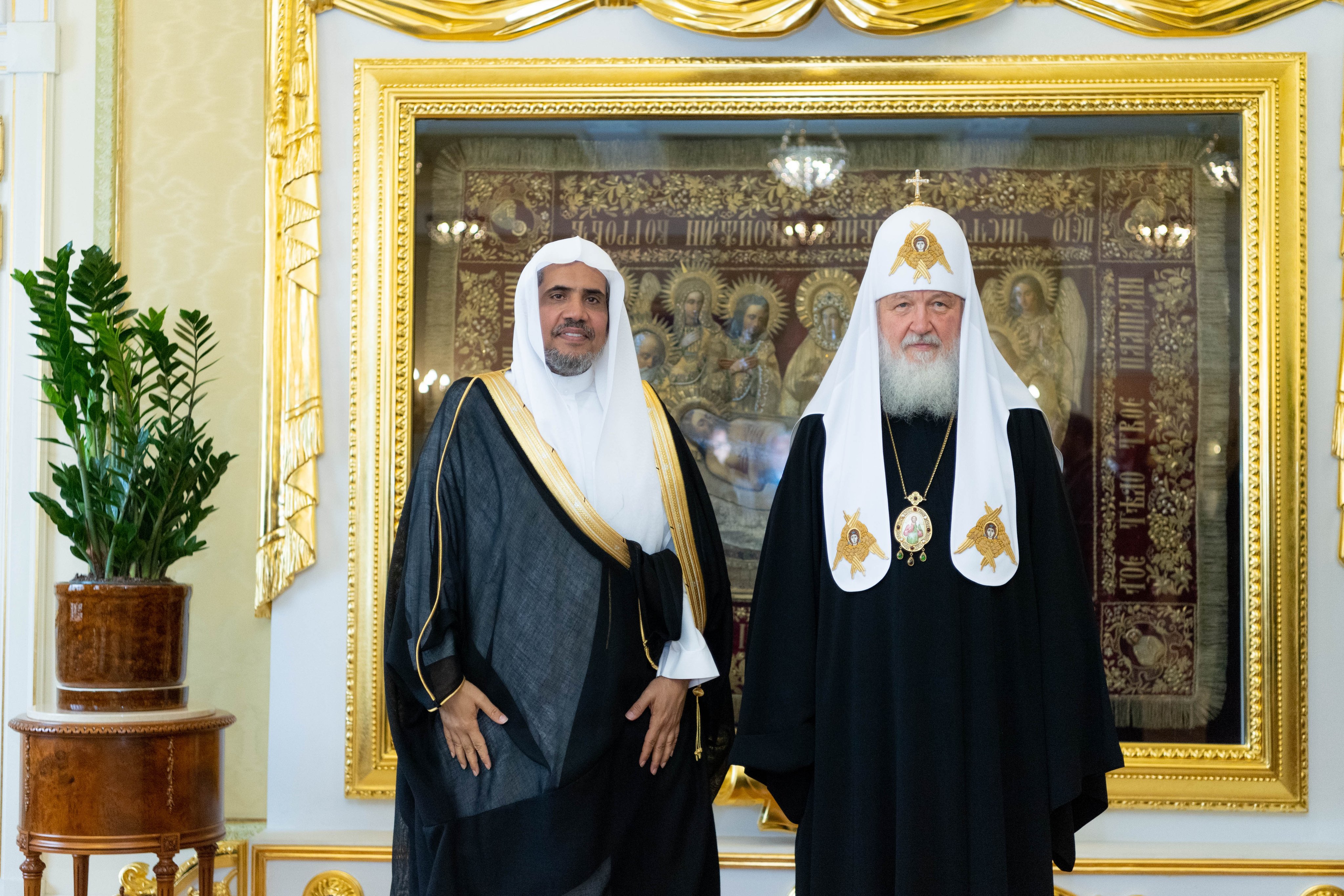 This summer, HE Dr. Mohammad Alissa engaged with the Patriarch Kirill of Moscow and All Russia, demonstrating MWL's commitment to interfaith dialogue