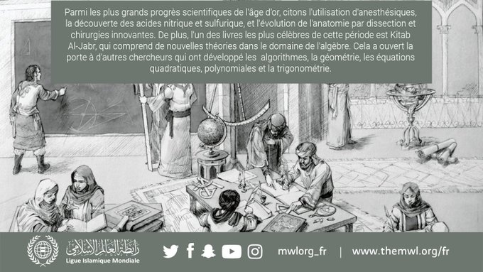 Les musulmans ont contribué à construire notre monde d’aujourd’hui en faisant progresser la science par les découvertes et les innovations issues de l’âge d’or de la science islamique