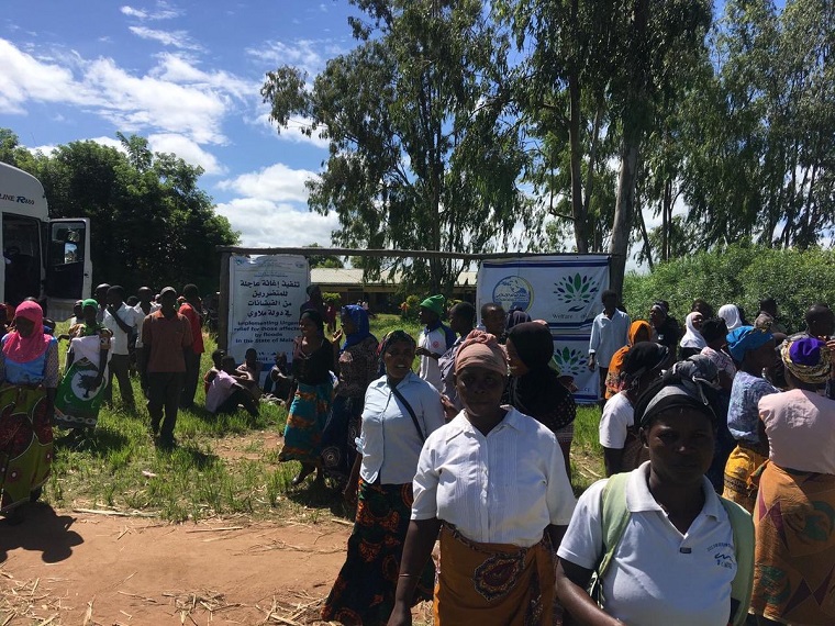 La Ligue Islamique Mondiale représentée par l’Organisation mondiale de secours, de protection et de développement a été la première à venir en aide en Afrique aux sinistrés du cycloneIdai.