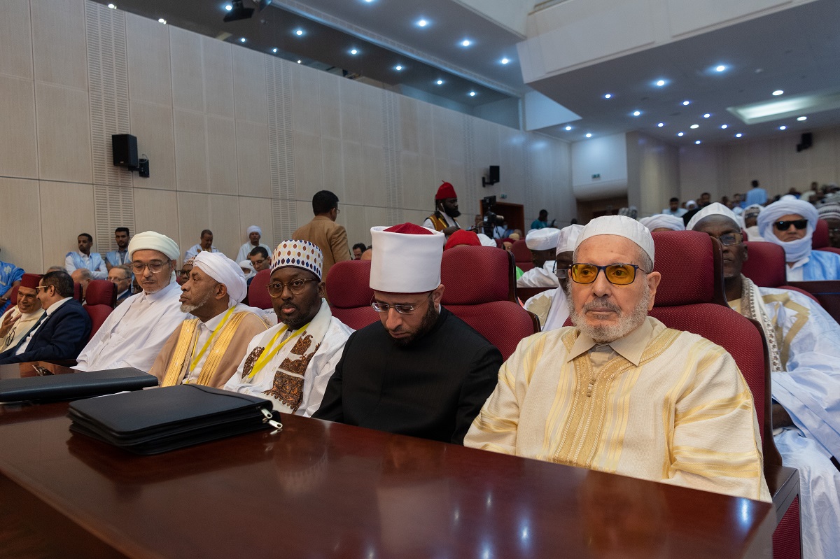 MohammadAlissa lors de la conférence sur la biographie du Prophète(paix sur lui) à Nouakchott :