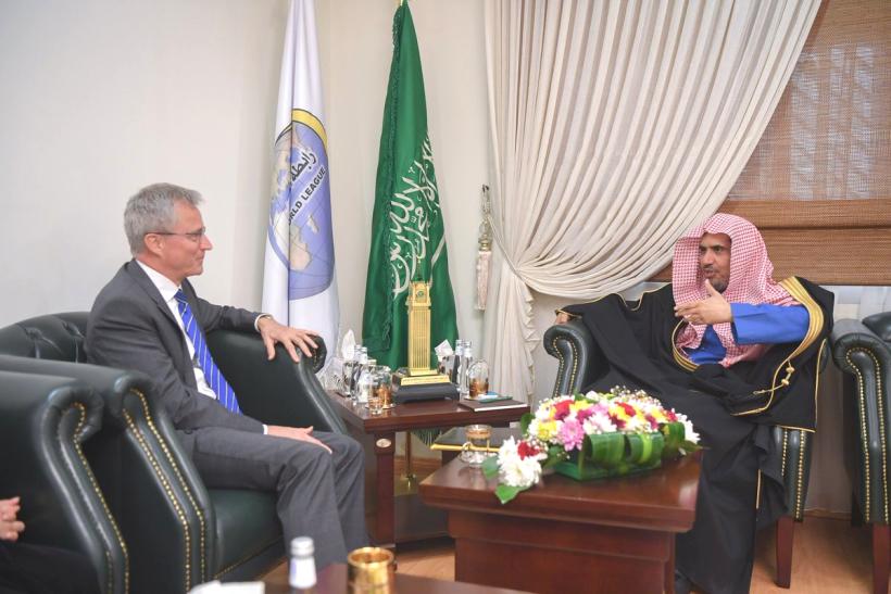 HE Dr. Muhammad Alissa, MWL SG receives at his Riyadh Office HE Mr. Geert Criel, Ambassador of Belgium to Kingdom of Saudi Arabia