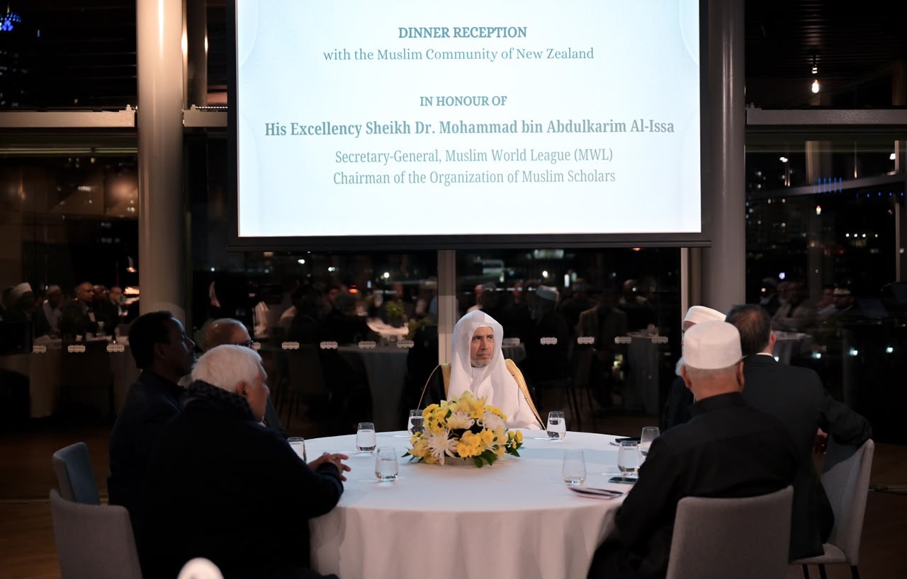 Secretary-General of the Muslim World League Meets with the Leadership of the Federation of Islamic Associations of New Zealand and the Ulema Council of New Zealand