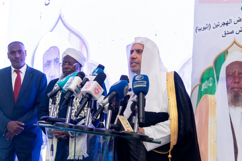 In commemoration of the Just King, Dr. Al-Issa announces the MWL’s initiative to establish the Najashi Mosque in Ethiopia