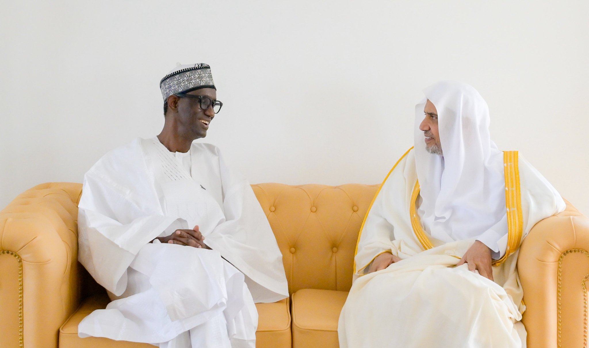 H.E. Sheikh Dr. Mohammed Al-Issa , the Secretary-General of the MWL, met in the Nigerian capital, Abuja, with H.E. Mr. Nuhu Ribadu, Nigeria’s National Security Adviser