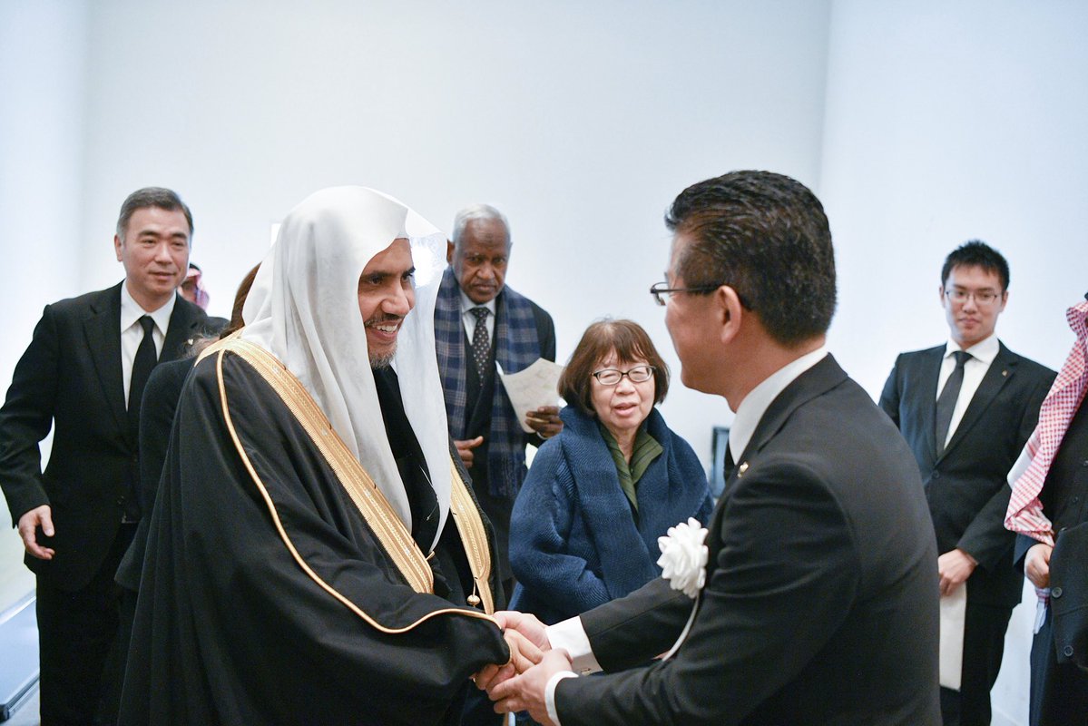 Governor of Sendai, Japan M. Shiro Yamada Along with, Chairman of its Parliament M. Owenu & its Mayor M. Takahachi receive HE MWL SG, Dr. Mohammad Alissa