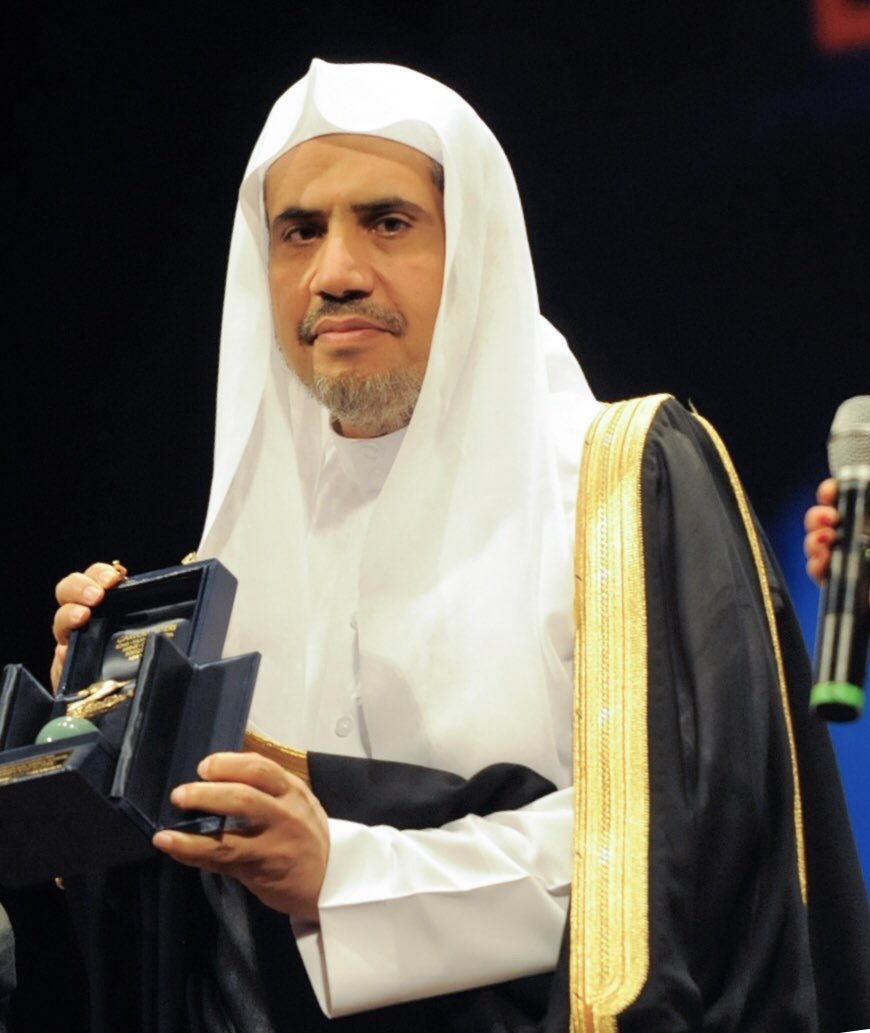 En respect du monde musulman le prix Galilée est remis cette année au SG de la LIM, Cheikh D. Al-Issa