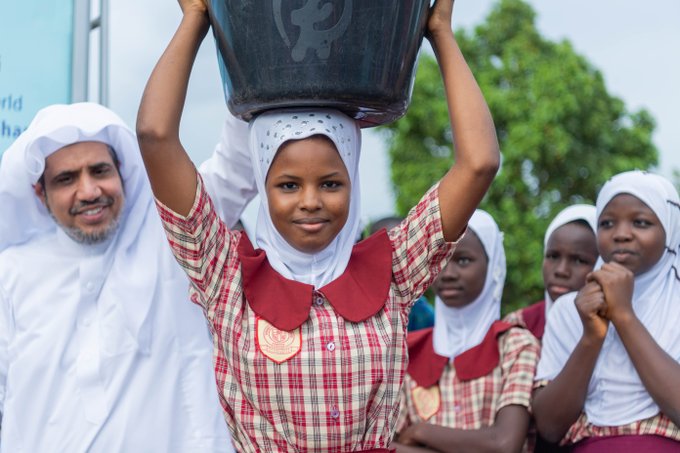 The Muslim World League dug thousands of wells in Ghana to enhance critical access to clean water for the local community