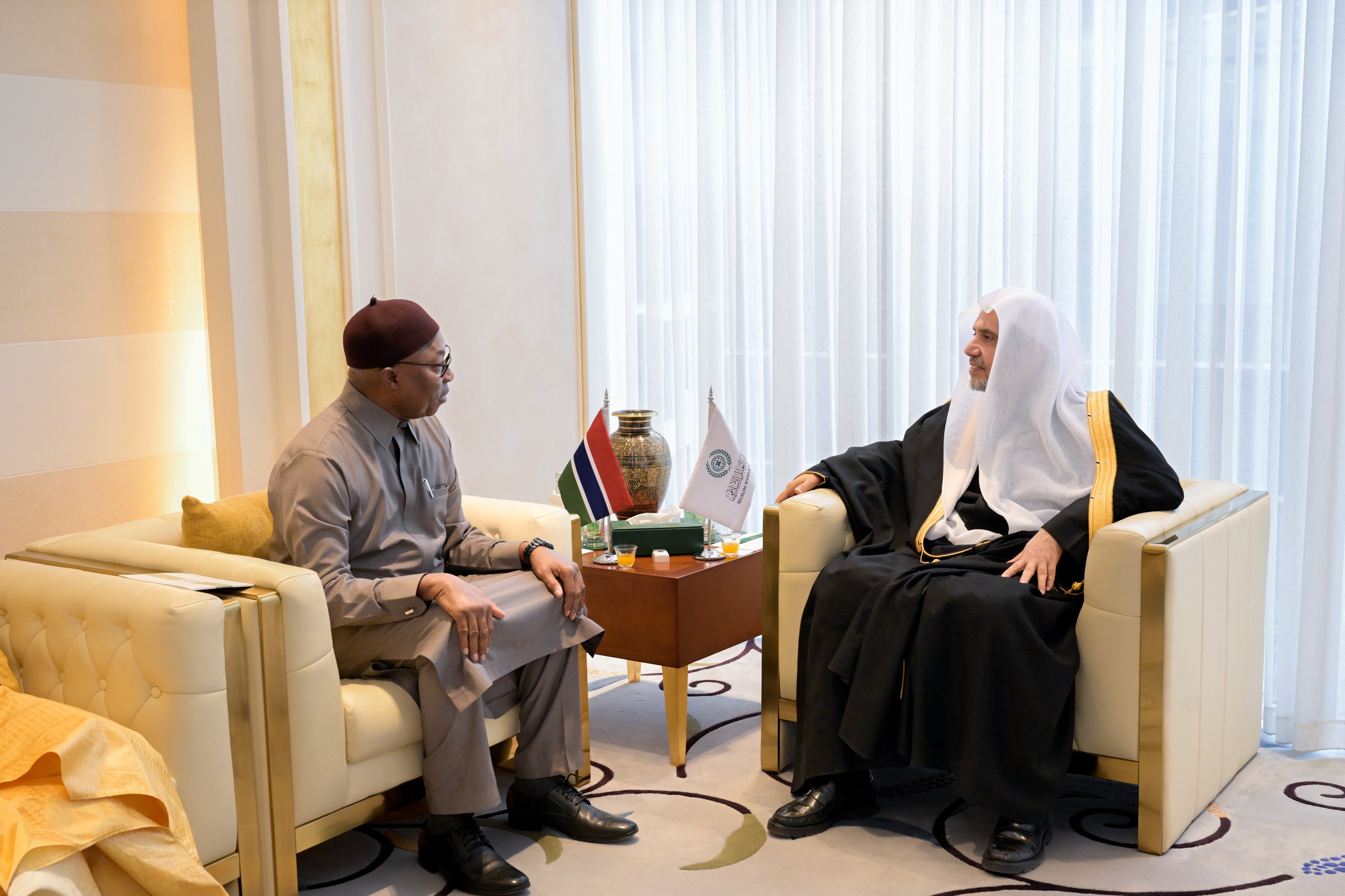 Dr. Al-Issa Receives Gambian Ambassador to Saudi Arabia to Discuss Common Interests