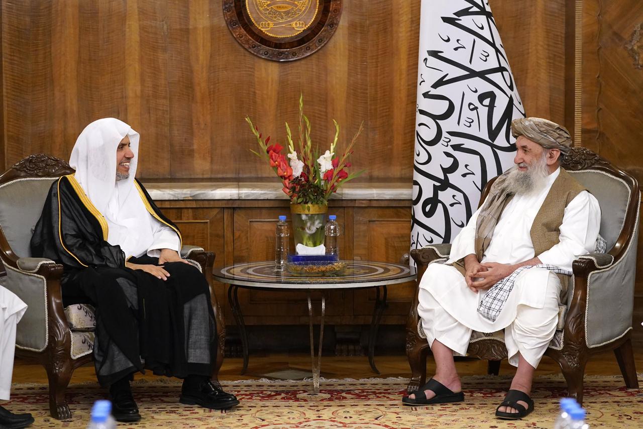 On the Occasion of a Grand Official Reception Marking the MWL’s First-Ever Visit to Afghanistan  The Prime Minister of Afghanistan Receives the Secretary-General of the MWL in the Capital, Kabul