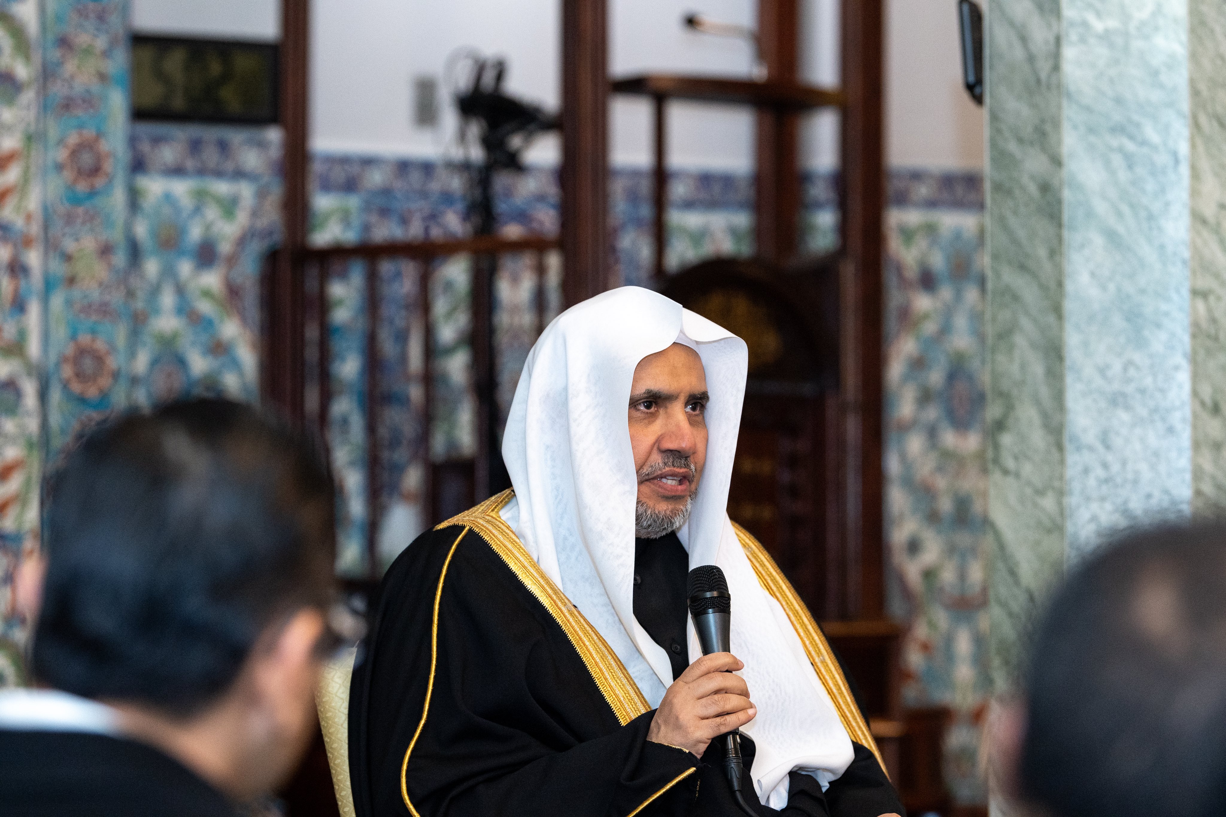 His Excellency Sheikh Dr. Mohammed Al-Issa inaugurated the meeting of the Founding Council of Islamic Leaders in the Americas at the Islamic Center in Washington, D.C.