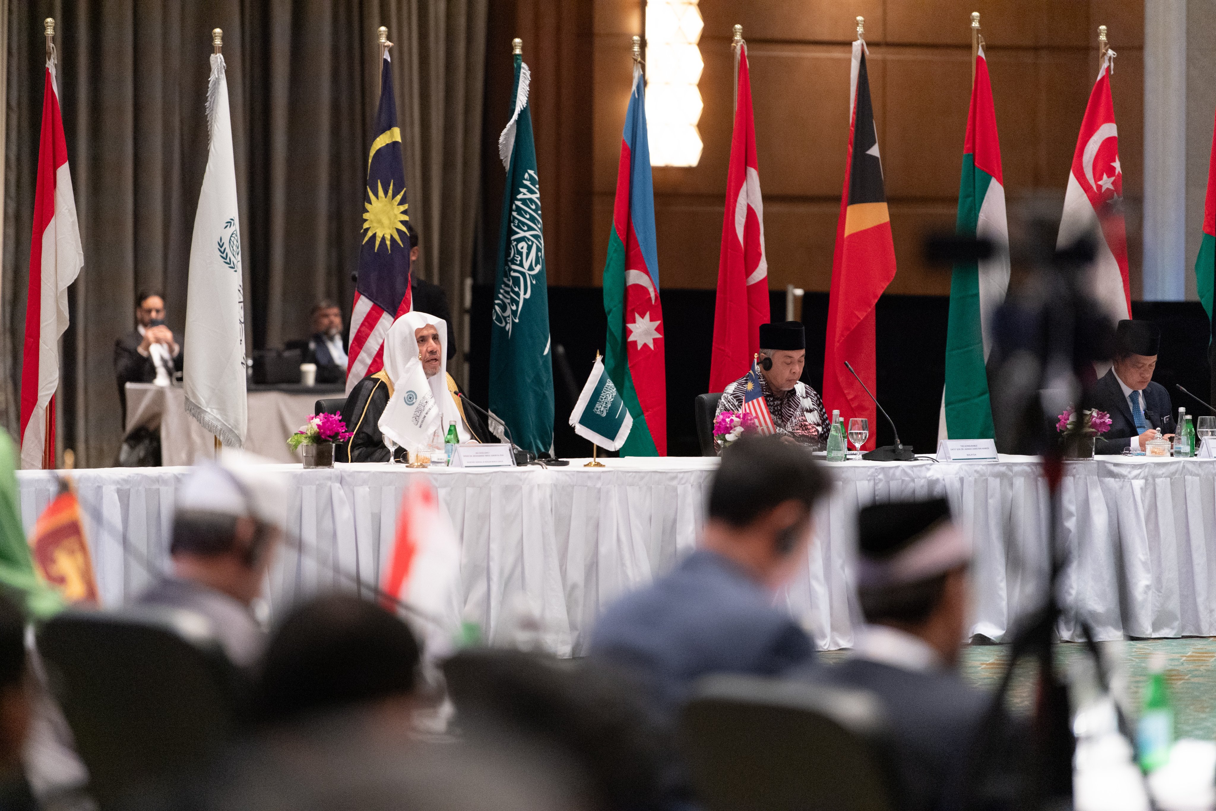 His Excellency Sheikh Dr. Mohammed Alissa, Secretary-General of the MWL, at a press conference following the inauguration of the Council of ASEAN Scholars: "We welcome every voice that promotes peace and harmony in our world and its societies