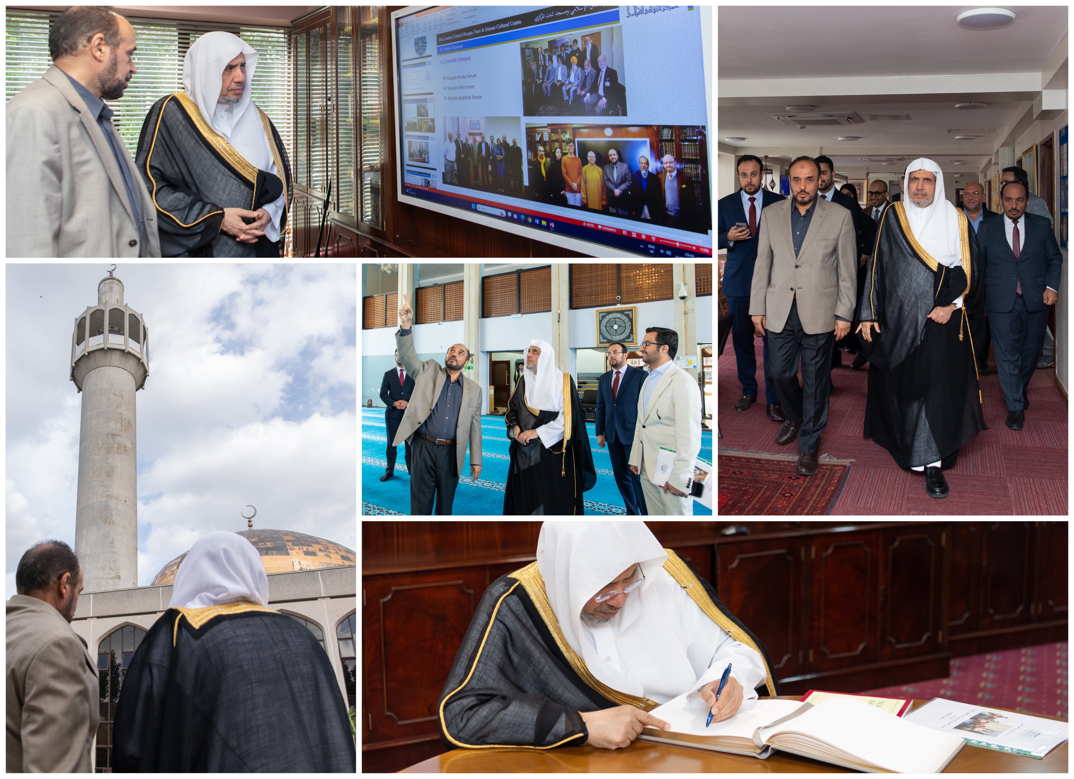 Le Centre culturel islamique de Londres a accueilli le Secrétaire Général, Président de l'Organisation des savants musulmans, cheikh Mohammed Alissa, où il a rencontré le Président du centre et ses employés, et a eu une présentation des dernières évolutions de ses installations et de ses activités.