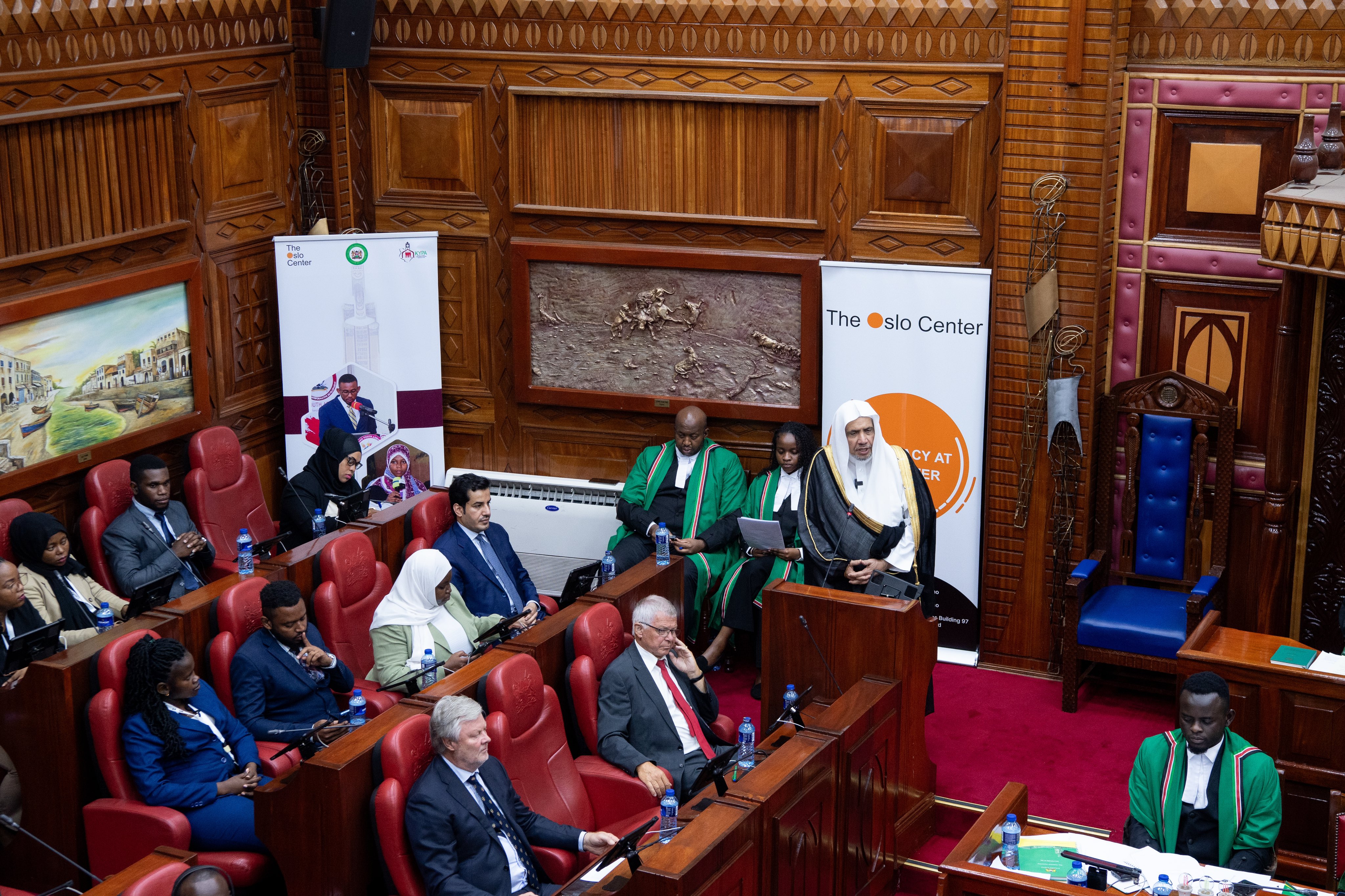 The Parliament of the Republic of Kenya, convened at its historic headquarters in Nairobi, hosted His Excellency Sheikh Dr. Mohammed Al-IssaThe Parliament of the Republic of Kenya, convened at its historic headquarters in Nairobi, hosted His Excellency Sheikh Dr. Mohammed Al-Issa