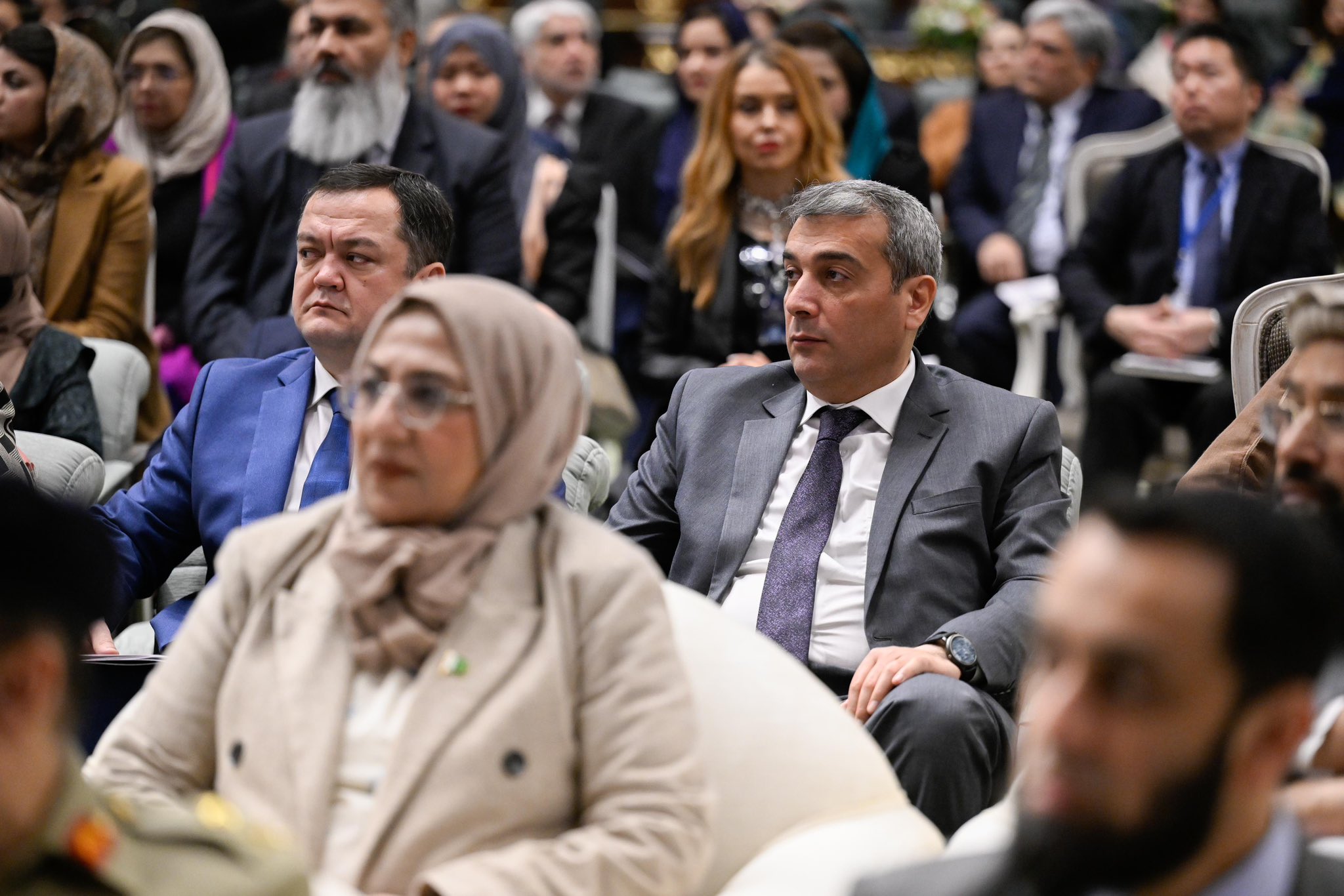 ‏دولة رئيس وزراء جمهورية باكستان الإسلامية، السيد محمد شهباز شريف، خلال رعايته مؤتمر إطلاق مبادرة ⁧‫رابطة العالم الإسلامي‬⁩: مبادرة تعليم الفتيات ‬⁩ في المجتمعات المسلمة من العاصمة الباكستانية "إسلام آباد"
