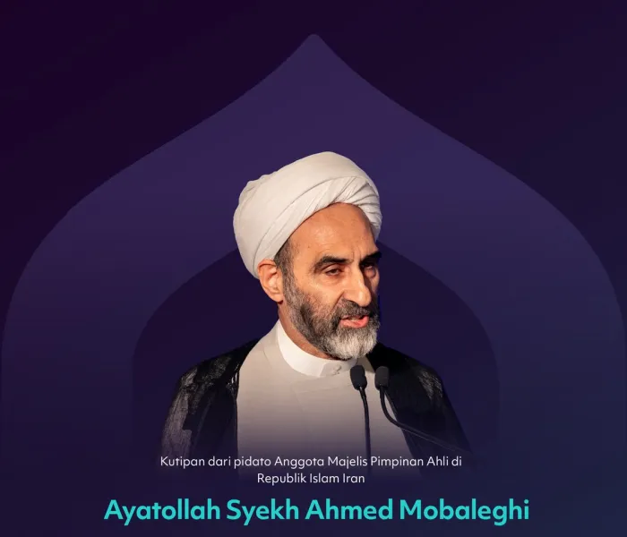 Kutipan dari pidato Yang Mulia Anggota Majelis Pimpinan Ahli di Republik Islam Iran, Ayatollah Syekh Ahmed Mobaleghi, dalam sesi penutupan edisi kedua Konferensi Membangun Jembatan Antar Mazhab Islam: