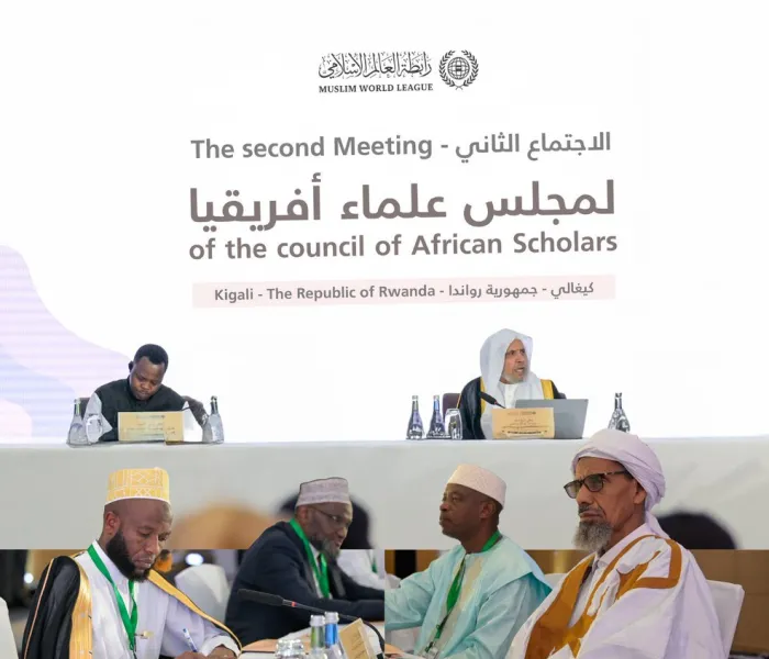 H.E. Sheikh Dr. Mohammed Al-Issa, presided over the second meeting of the Council of African Scholars, hosted by the Republic of Rwanda. The Council includes a distinguished group of scholars from across the African continent