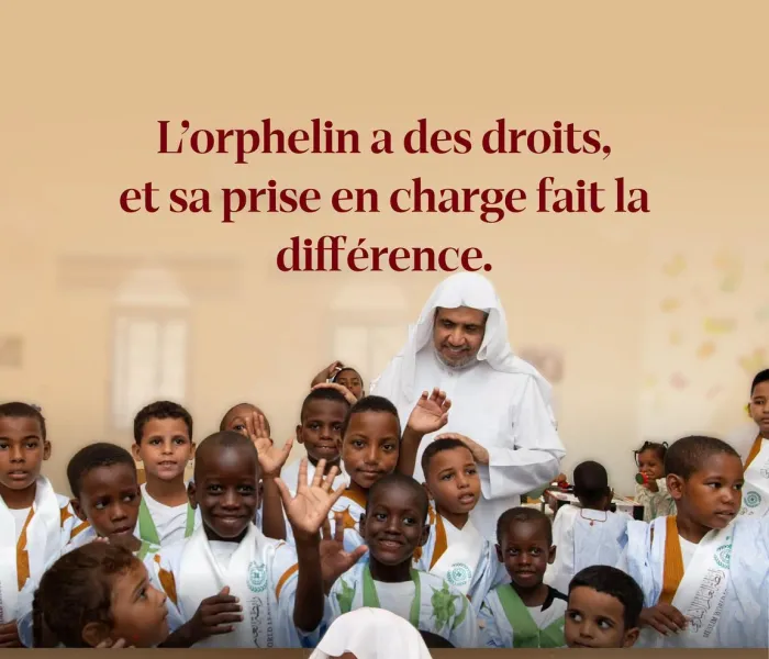 La Ligue islamique mondiale accorde une attention particulière aux orphelins dans plusieurs pays du monde, à travers ses programmes sociaux qui contribuent à répondre à leurs besoins essentiels