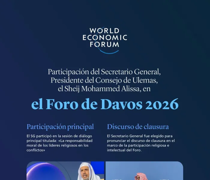 Los momentos más destacados de la participación del Secretario General, Sheij Mohammed Al-Issa en el Foro de Davos 2026