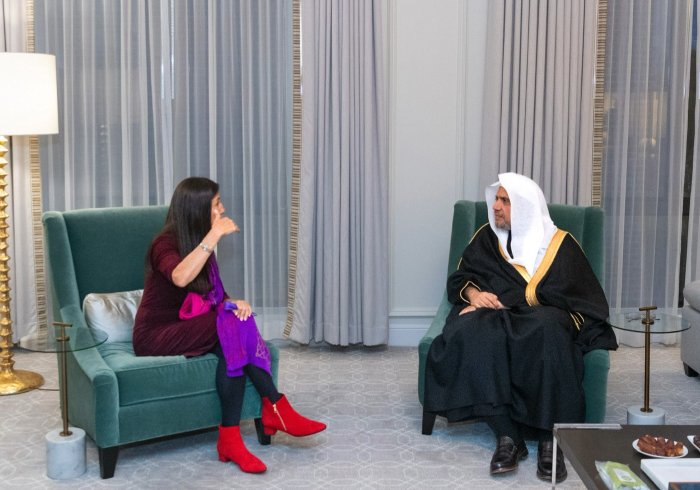 In Washington D.C., His Excellency Dr. Mohammad Alissa met with U.S. Congresswoman Teresa Fernandez