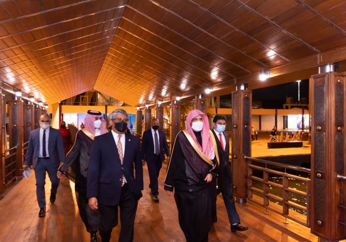 At the invitation of the President of the Republic of Maldives, a delegation from the MWL, led by HE Dr. Mohammad Alissa