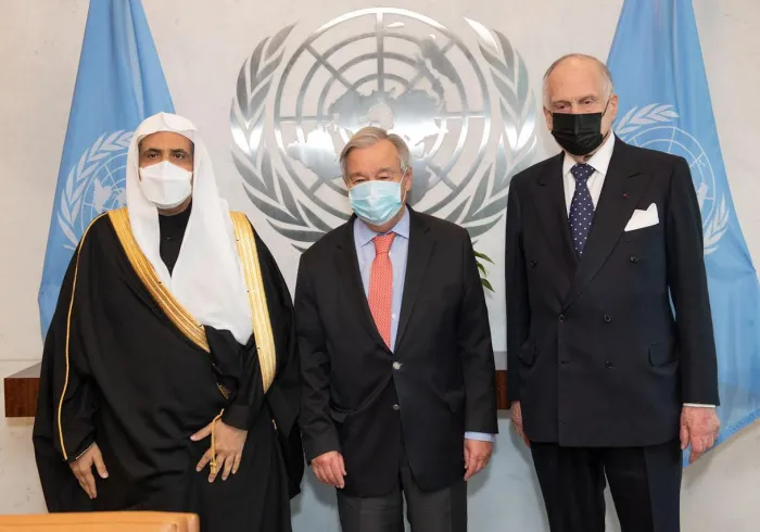 الأمين العام للأمم المتحدة يستقبل معالي الأمين العام لرابطة العالم الإسلامي بمقرّ المنظمة في نيويورك