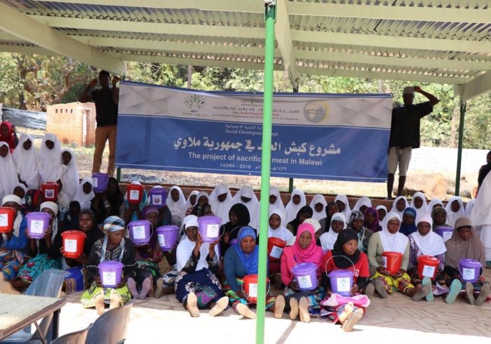 Through its World Relief, Care and Development Organization, the MWL implements the ram of the Eid project
