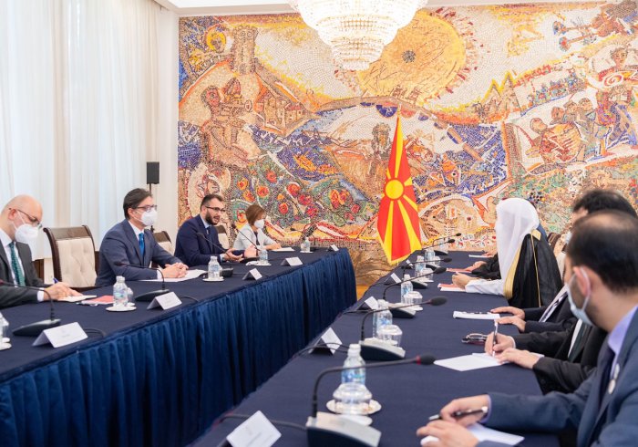 The President of the Republic of North Macedonia received HE Sheikh Mohammed Alissa