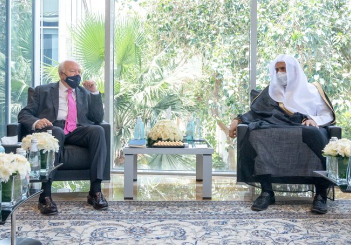 HE Dr. Mohammad Alissa received the Miguel Moratinos, the High Representative of the UNAOC