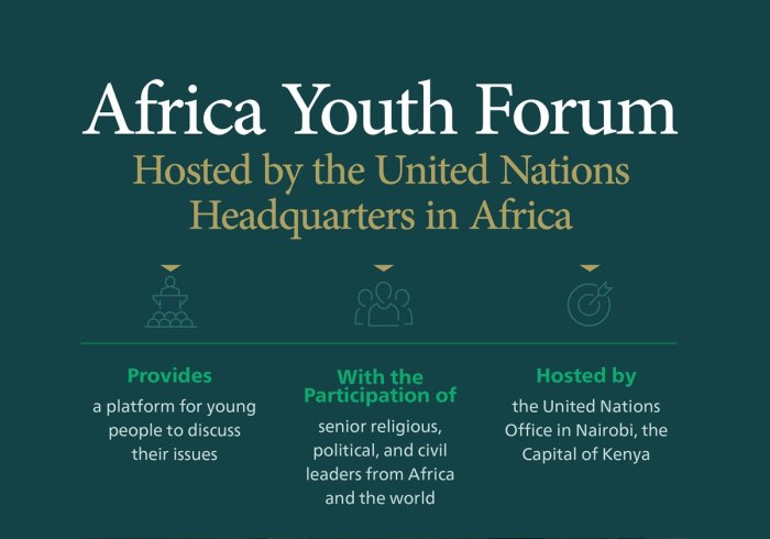 At the United Nations Office in Nairobi, which serves as a key platform for the youth of Africa to engage in discourse on their challenges, the Africa Youth Forum was honored to host His Excellency Sheikh Dr. Mohammed Alissa
