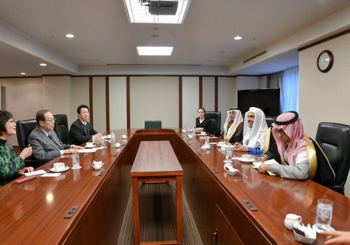 HE MWL's SG Dr. Mohammad Alissa meets in Tokyo with H.E. Yoshihiko Noda, former PM & DPJ head