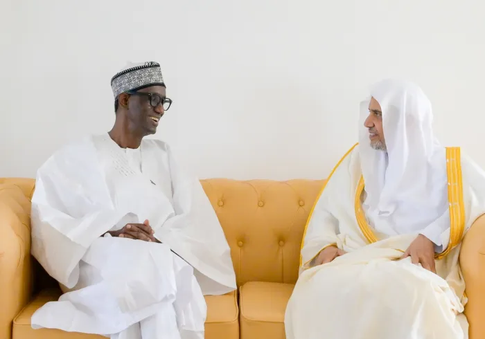 H.E. Sheikh Dr. Mohammed Al-Issa , the Secretary-General of the MWL, met in the Nigerian capital, Abuja, with H.E. Mr. Nuhu Ribadu, Nigeria’s National Security Adviser