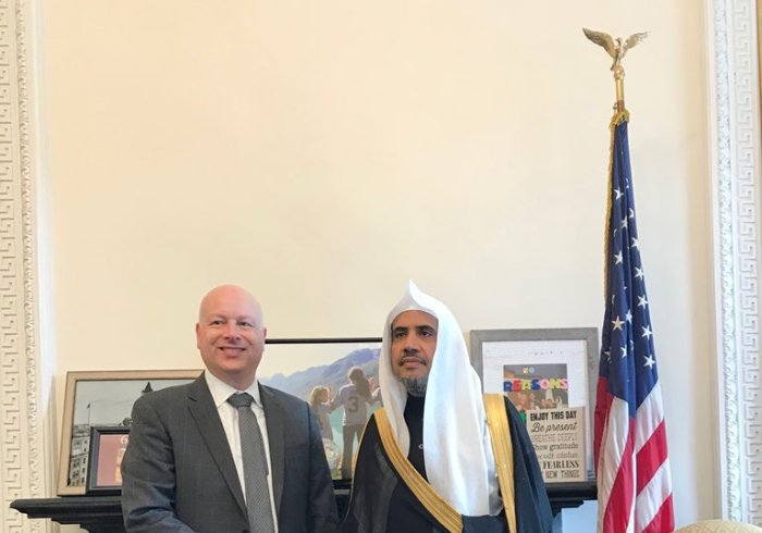 Joint Statement at the White House from H.E. the Secretary-General of the Muslim World League Dr. Mohammad al-Issa and the Special Representative for International Negotiations H.E. Jason Greenblatt