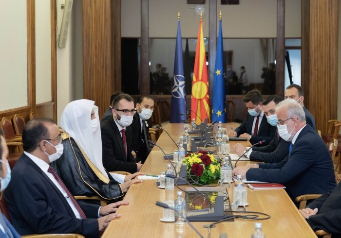 Le Président du Parlement de Macédoine du Nord, Talat Shaveri a reçu aujourd’hui Mohammed Alissa au Parlement