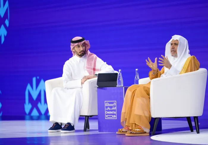 H.E. Sheikh Dr. Mohammed Al-Issa, was the keynote speaker at this year's Misk Global Forum